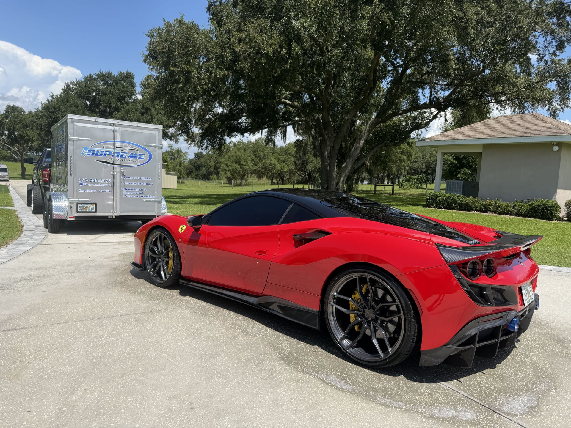 Vehicle detailed by Supreme Detailing in Clermont, Florida